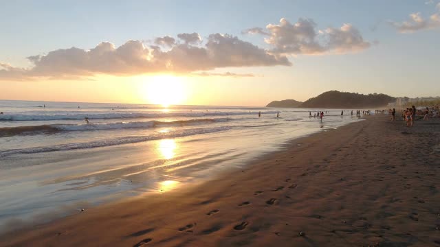哥斯达黎加著名的海滩视频下载