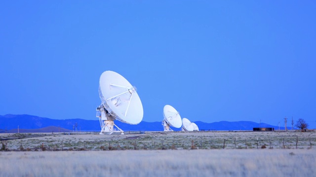 射电望远镜阵列，新墨西哥州视频下载
