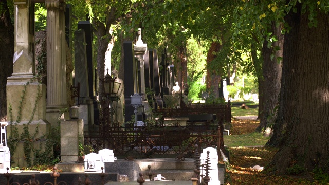墓碑犹太视频素材