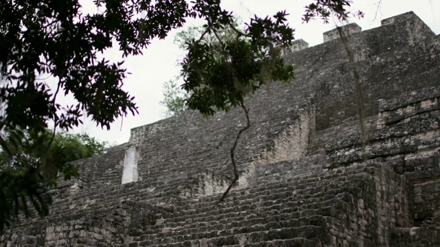 墨西哥卡拉克穆尔的玛雅遗址视频下载