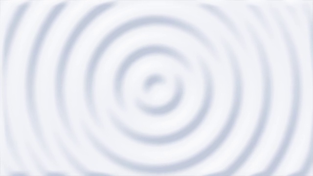 干净和软的白色抽象图案的4K股票视频涟漪的3d动画视频下载