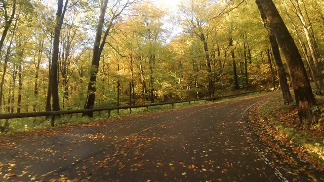 格雷洛克山的秋天路视频下载