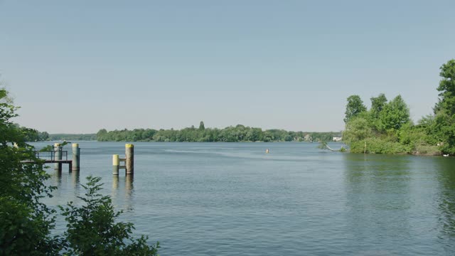 湖景/柏林，德国视频素材