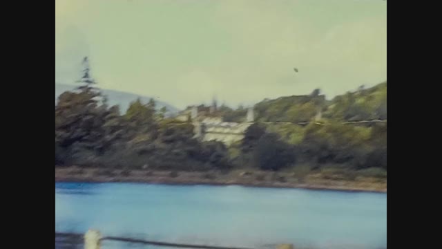 因弗雷1965年，苏格兰因弗雷城市景观4视频下载