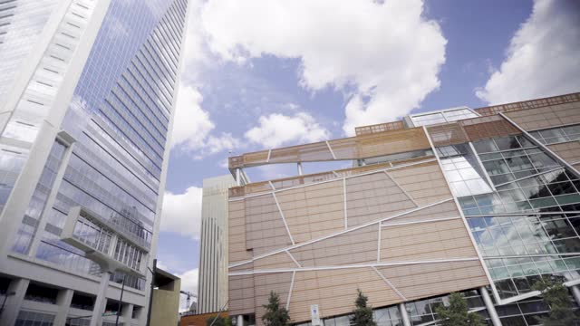 北卡罗来纳州夏洛特的摩天大楼视频素材