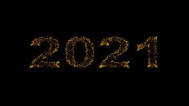2021年新年特别运动背景视频素材