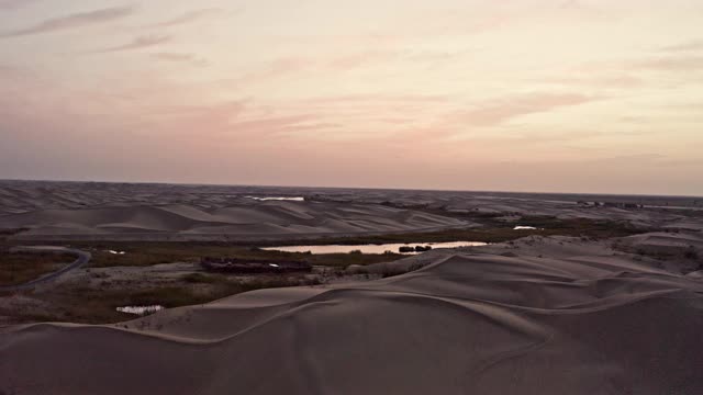 沙漠中的水绿洲视频下载