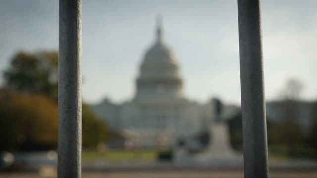国会山的国会大厦视频素材