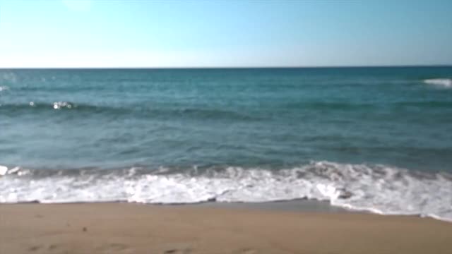 用白葡萄酒杯干杯，我在海滩上视频下载