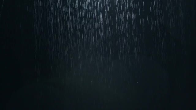 雨滴下降孤立视频素材