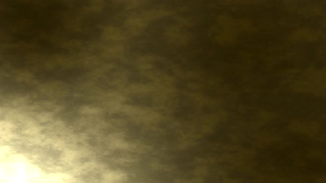 美丽的金色浮动尘埃粒子与耀斑在黑色背景在慢动作。使用散景的空气中动态风粒子的循环三维动画。股票视频视频素材