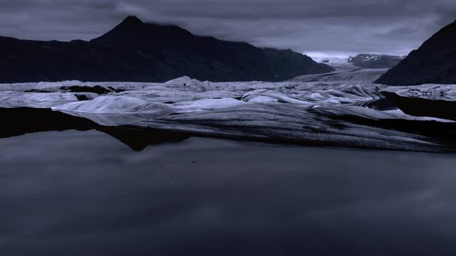 极地之夜的浮冰视频下载