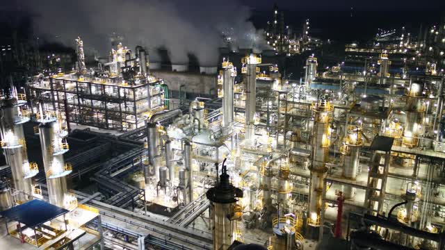 石油和天然气行业视频素材