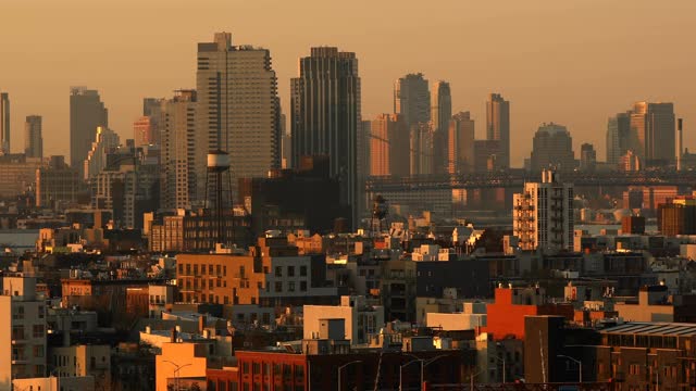 布鲁克林的城市视频素材