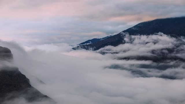 山云的延时摄影视频素材