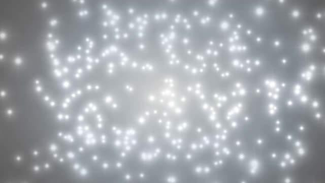 闪亮粒子旅行背景视频素材