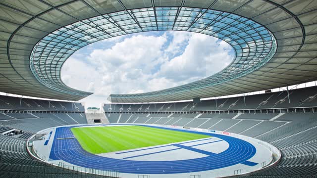 奥林匹克体育场/德国柏林视频素材