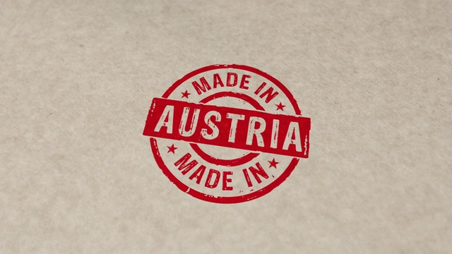 奥地利制作的邮票和印花动画视频下载