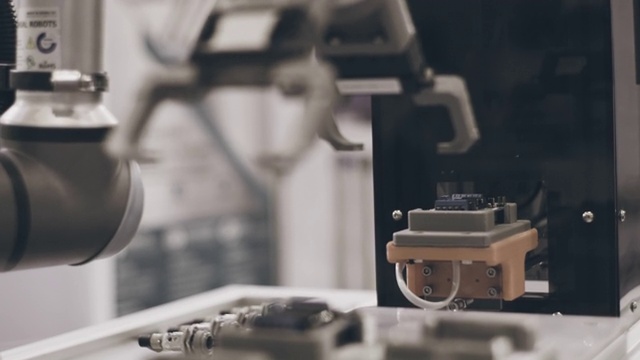机器人工厂视频素材