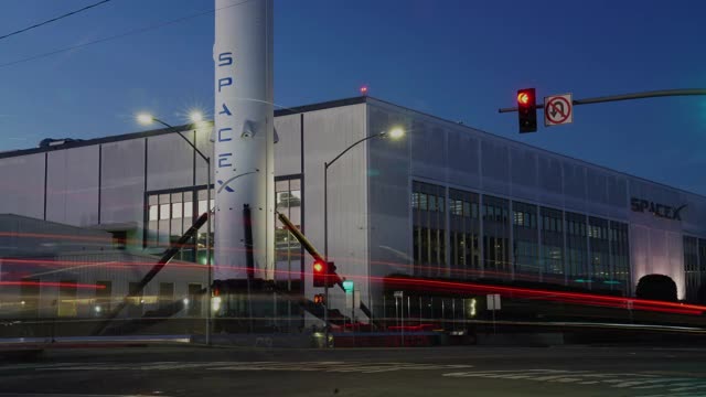 SpaceX洛杉矶视频下载