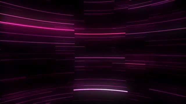 粉色霓虹赛博朋克运动背景视频素材