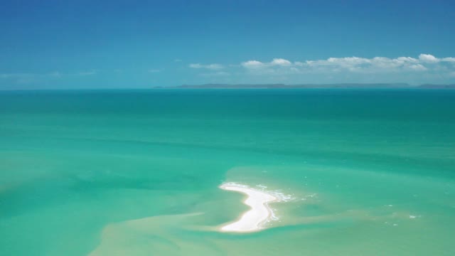 北约克角半岛的热带海滩和沙洲视频素材
