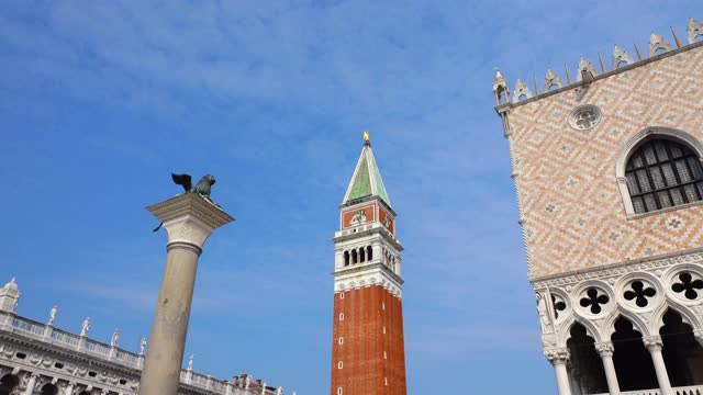 意大利威尼斯的圣马可广场视频下载