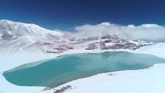 玻利维亚Altiplano湖景视频下载