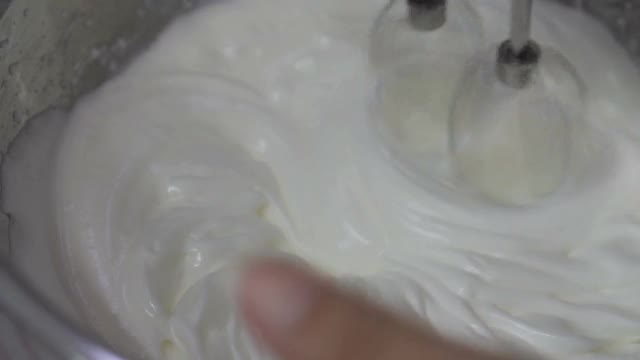 蛋糕制作过程。自制的视频下载