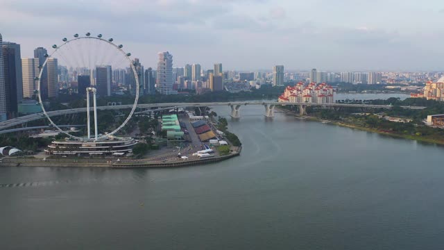 新加坡城市风貌视频素材