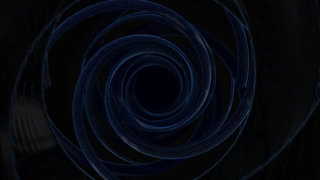抽象三维背景-催眠隧道-无缝环-无尽视频下载