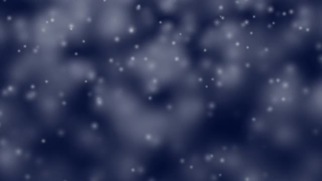 白色模糊了大的和小的雪落在深蓝色的紫色视频素材