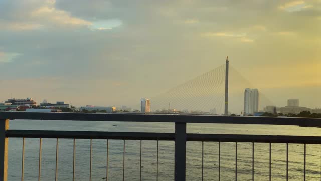 桥在曼谷视频素材