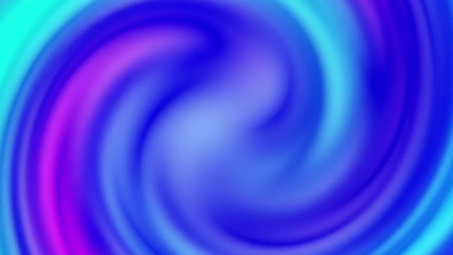 全息液体流动波抽象背景动画视频素材