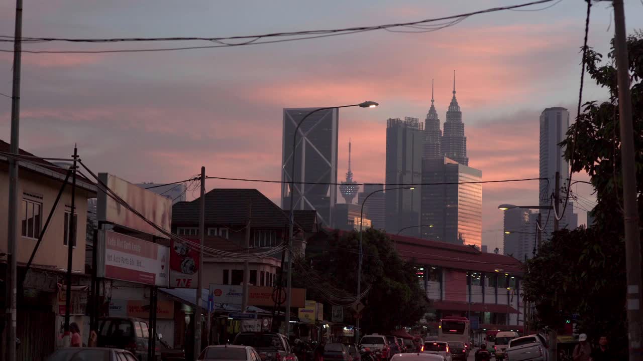 马来西亚吉隆坡双塔视频下载