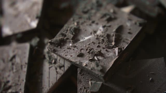 美味的黑巧克力配黑碟视频下载