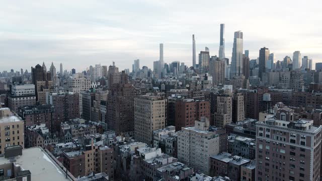 无人机拍摄的纽约市视频下载