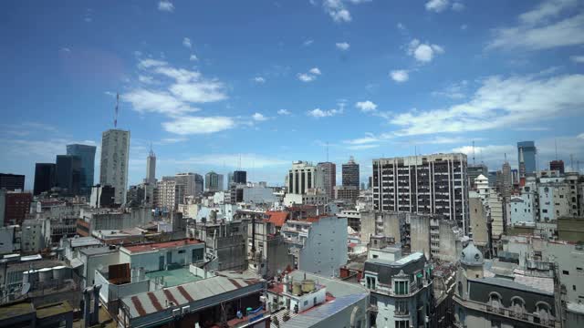 布宜诺斯艾利斯城市景观视频下载