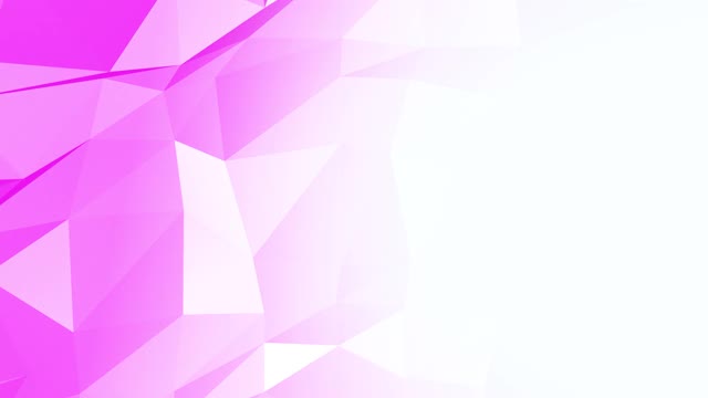 紫色多边形形状的动画循环视频素材
