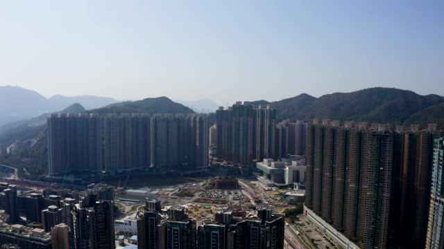 上图为中国香港将军澳住宅视频素材