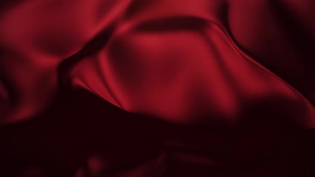 红色豪华布纺织品视频素材