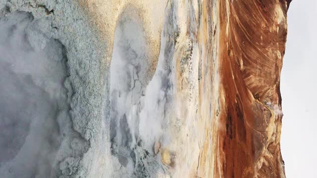 喷泉在冰岛视频素材