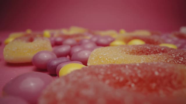 甜蜜的橡皮糖视频素材