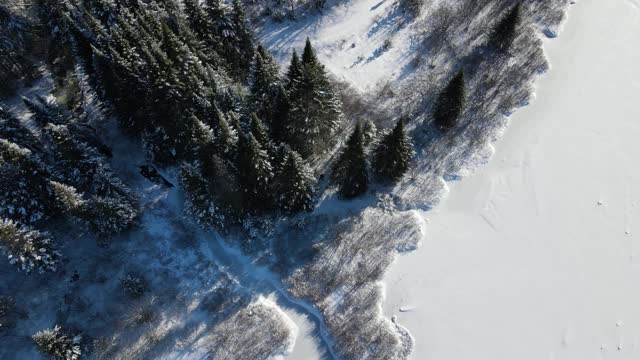 Mont Tremblant国家公园在加拿大视频素材