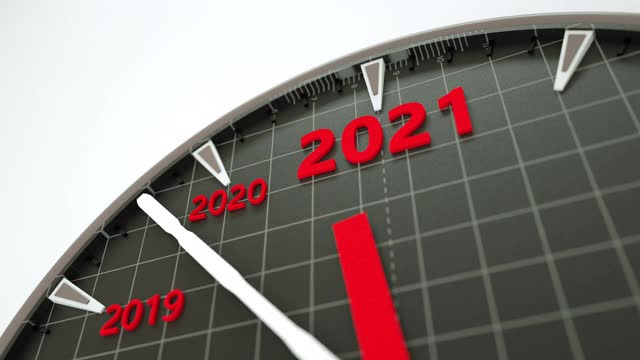 2021新年钟声视频素材