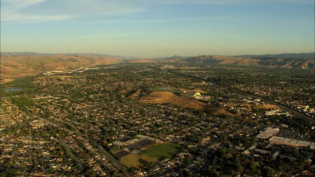 航空美国圣何塞加州硅谷科技旅行视频下载