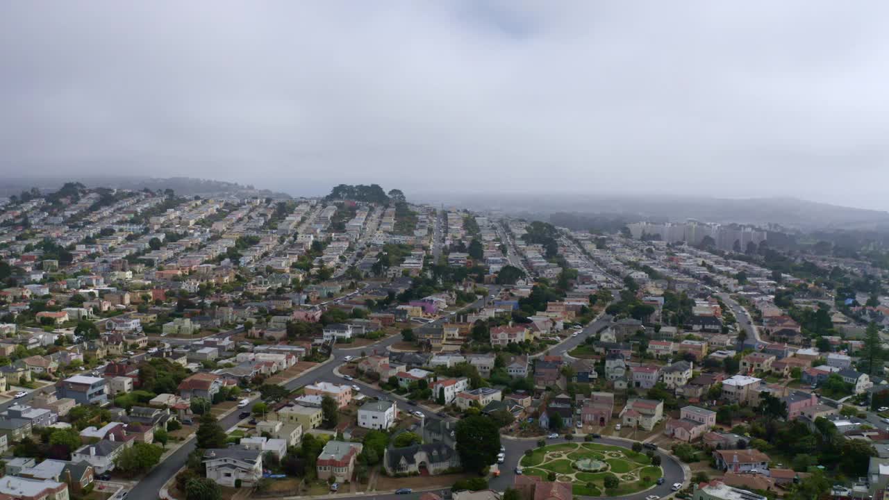 美国加州的旧金山村视频下载