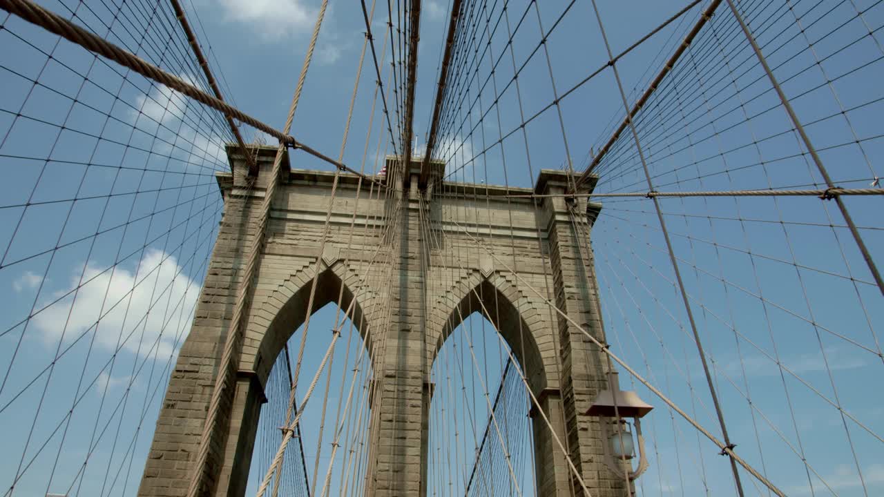 曼哈顿桥/美国纽约视频素材