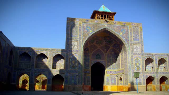 Isfahan Shah清真寺视频素材