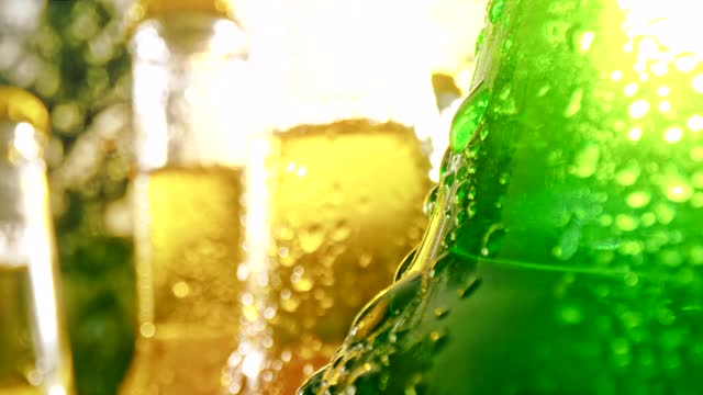 饮料,瓶子,柔和,周末活动视频素材